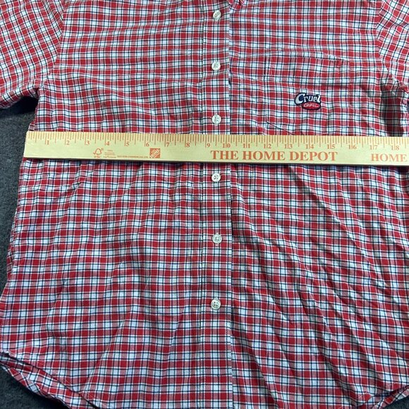 Vintage Cruel Girl Women's Size S Blue Red Plaid Long Sleeve Button Down Shirt‎ - Picture 10 of 11